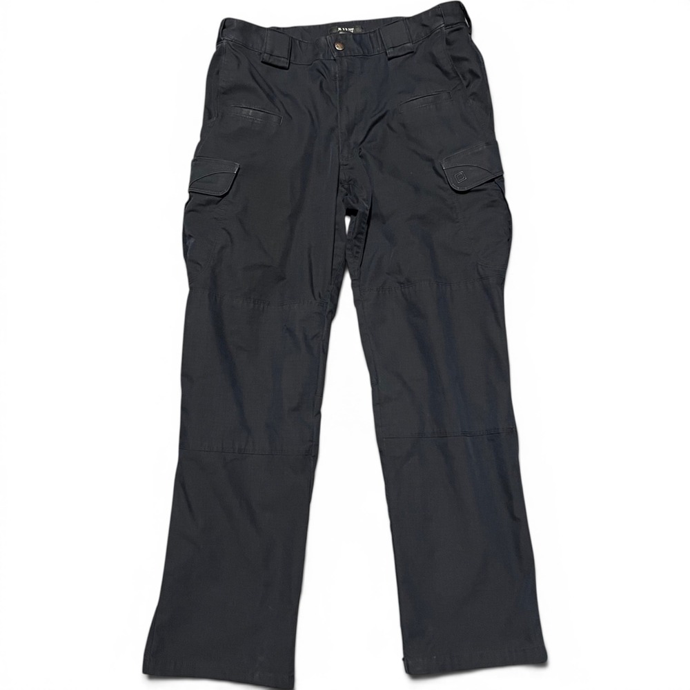 5.11 Tactical Stryke Mens 36x32 Pnats Dark Navy Blue Ripstop Cargo